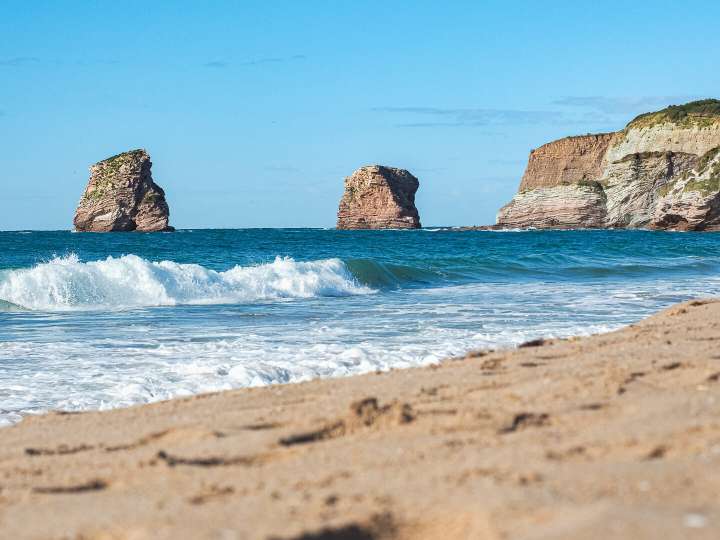 Deux jumeaux à Hendaye, les plus belles plages du Sud Ouest de la France