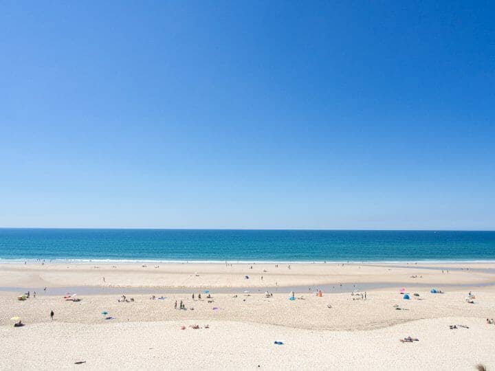 Le porge océan, plage de Gironde, sud ouest de la France