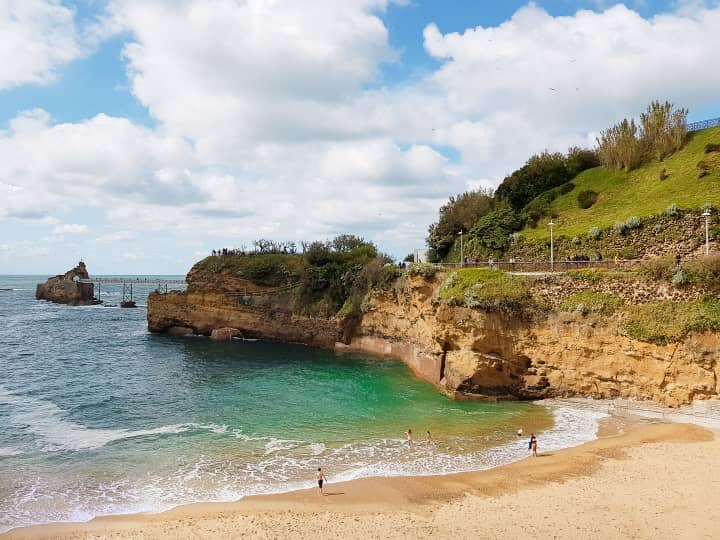 Port vieux à Biarritz, les plus belles plages du Sud Ouest de la France
