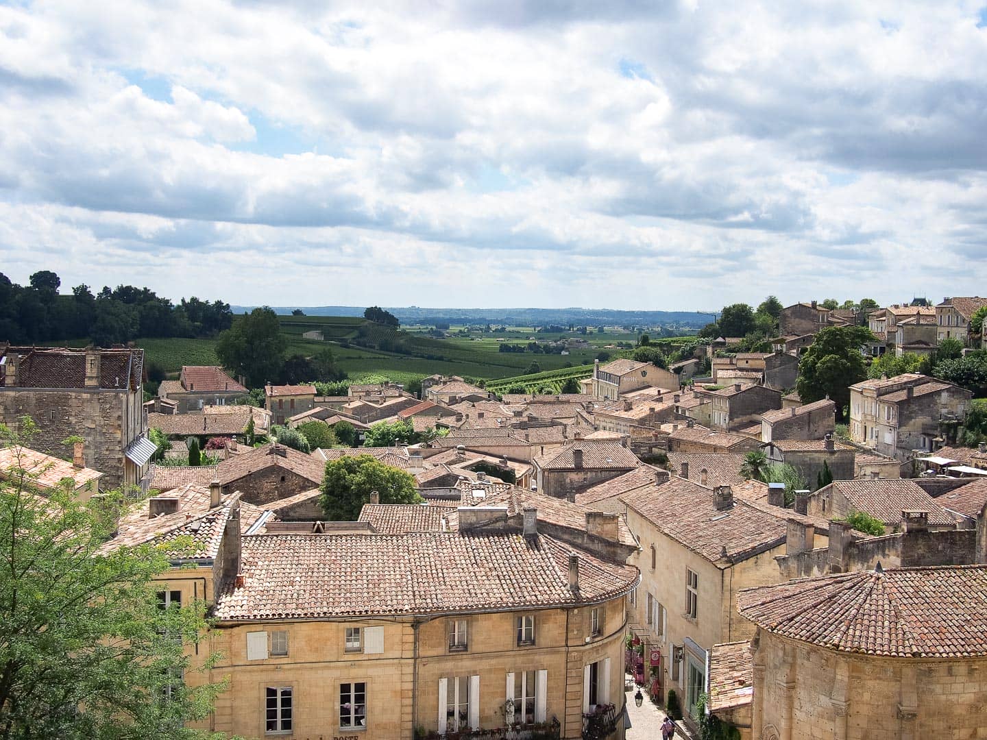 Visiter le beau village de St Emilion et son vignoble